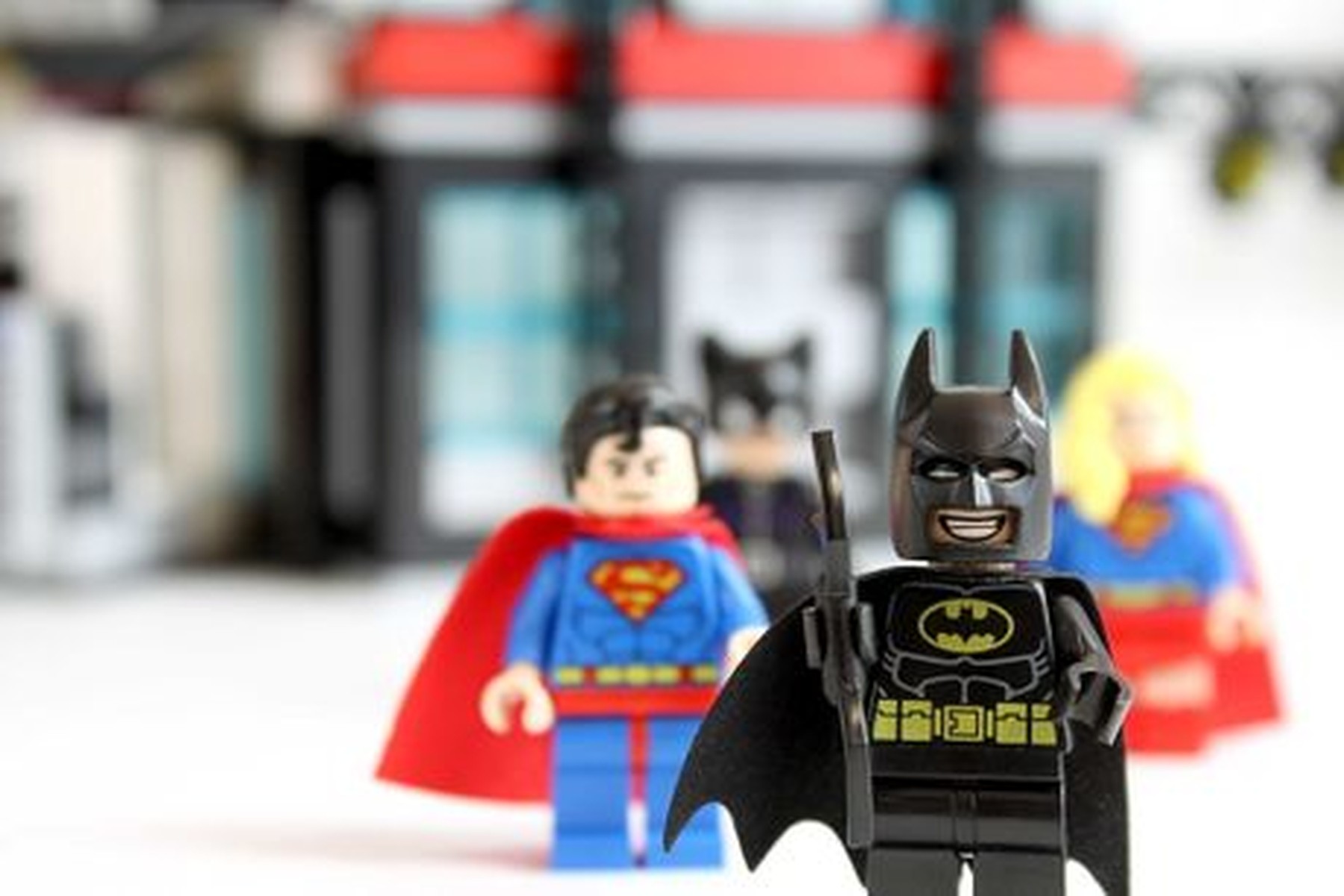 Legos de batman y supermán
